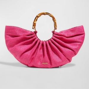 Cult Gaia Mini Fan Top-Handle Bag